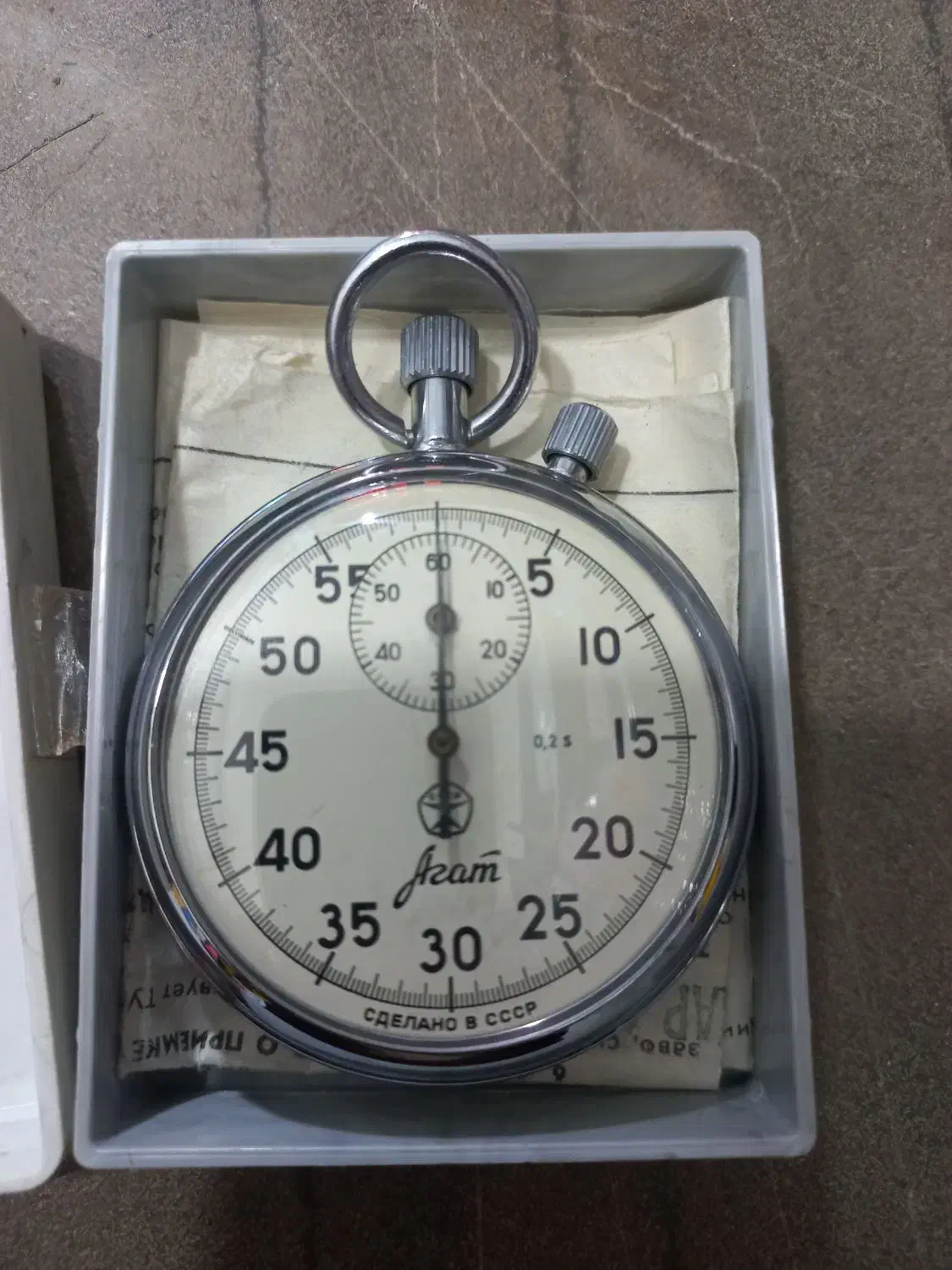 کرنومتر عتیقه روسی اکبند بدون یک خط وخش|کلکسیون اشیاء عتیقه|زنجان, |دیوار