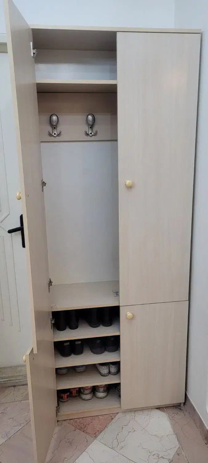 کمد لباس و جاکفشی جادار فروش فوری|جاکفشی، کمد، دراور|تهران, صادقیه|دیوار