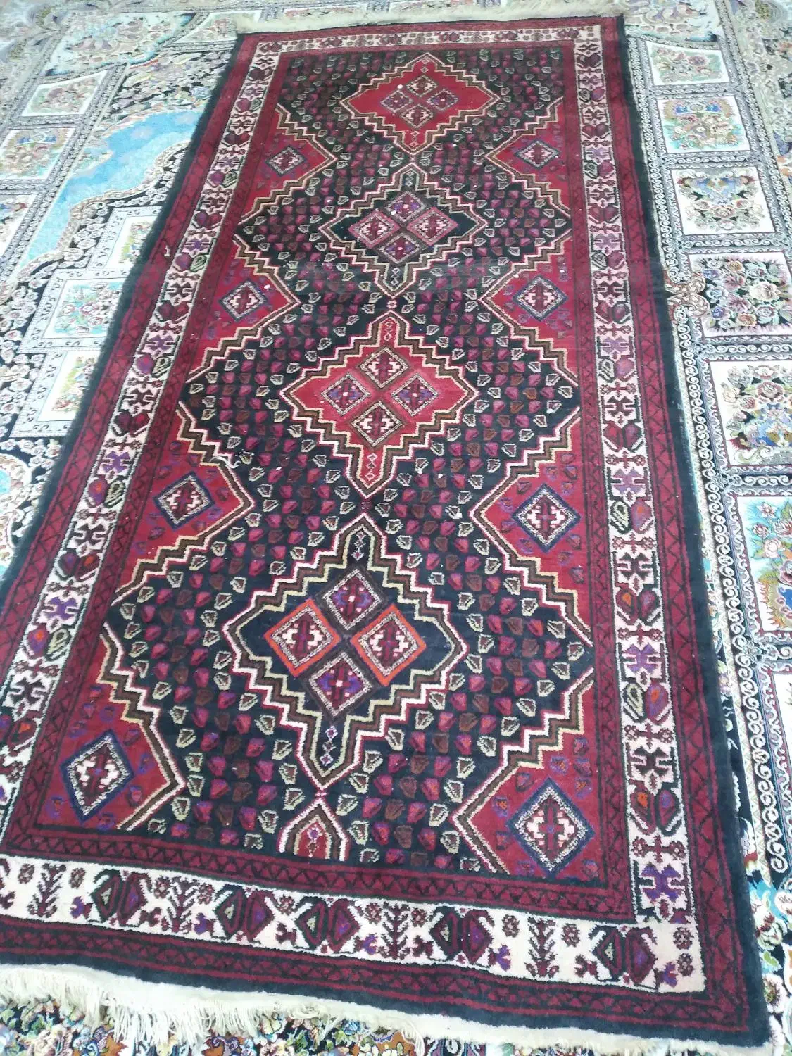 قالی دستباف نو|فرش|زاهدان, |دیوار