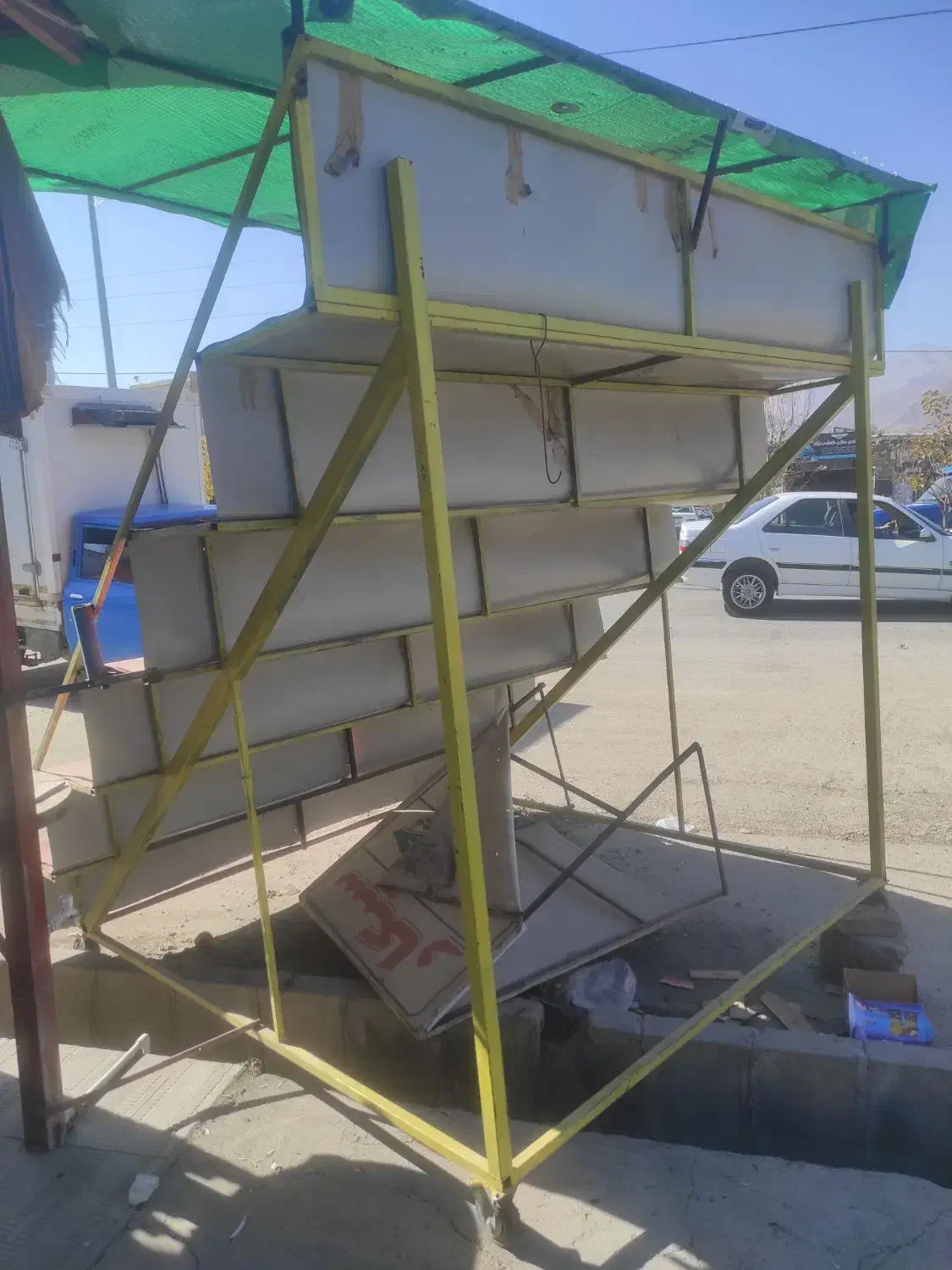 قفسه خن میوه|فروشگاه و مغازه|سیلوانه, |دیوار