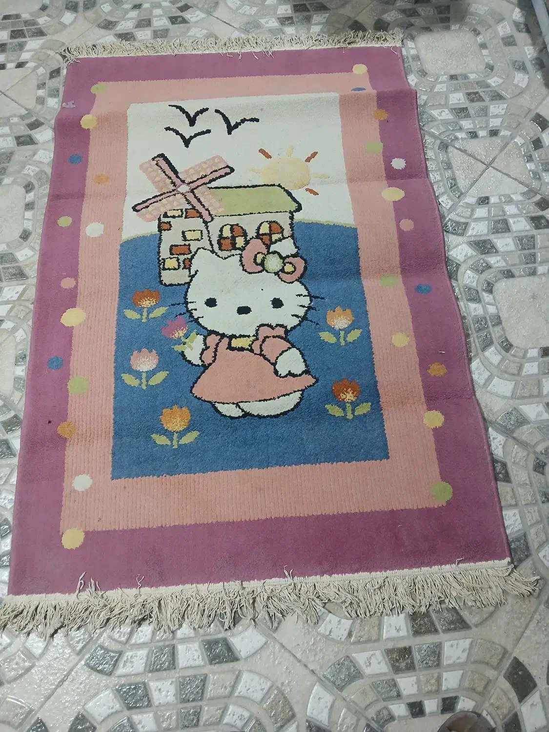 فرش اتاق کودک|فرش|خرم‌آباد, |دیوار