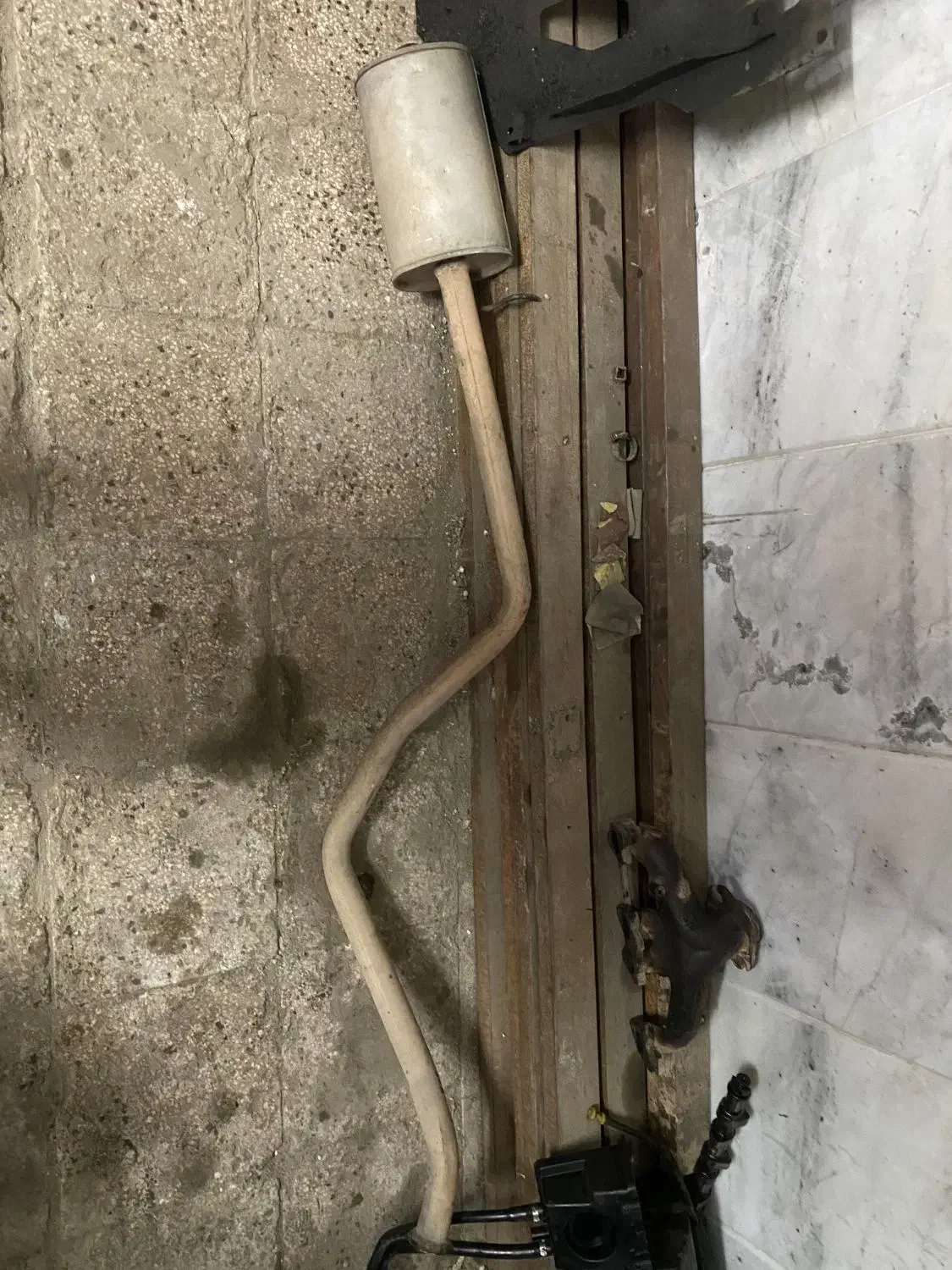 دو عدد سنتر ۴۰۵ (لوله راسته)|قطعات یدکی و لوازم جانبی|مشهد, شهرک شهید باهنر|دیوار