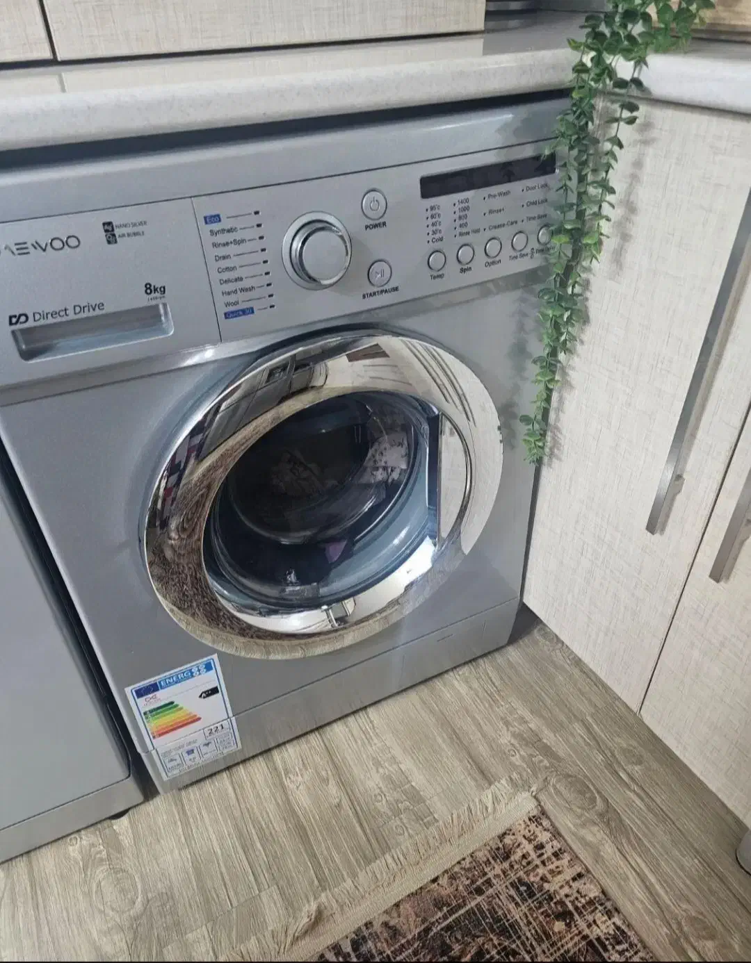 لباسشویی دوو اصل کره 8کیلو مناسب جهاز درحدنونو|ماشین لباسشویی و خشک‌کن لباس|کرمانشاه, |دیوار