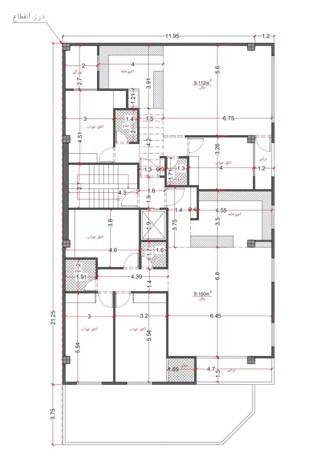 پیش فروش ۱۵۵ متری ۳ خواب دونبش دانشگاه ۱۳|پیشفروش املاک|زاهدان, |دیوار