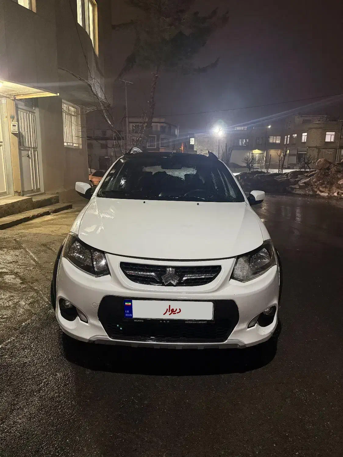 کوییک اس سفید مشکی|خودرو سواری و وانت|بانه, |دیوار