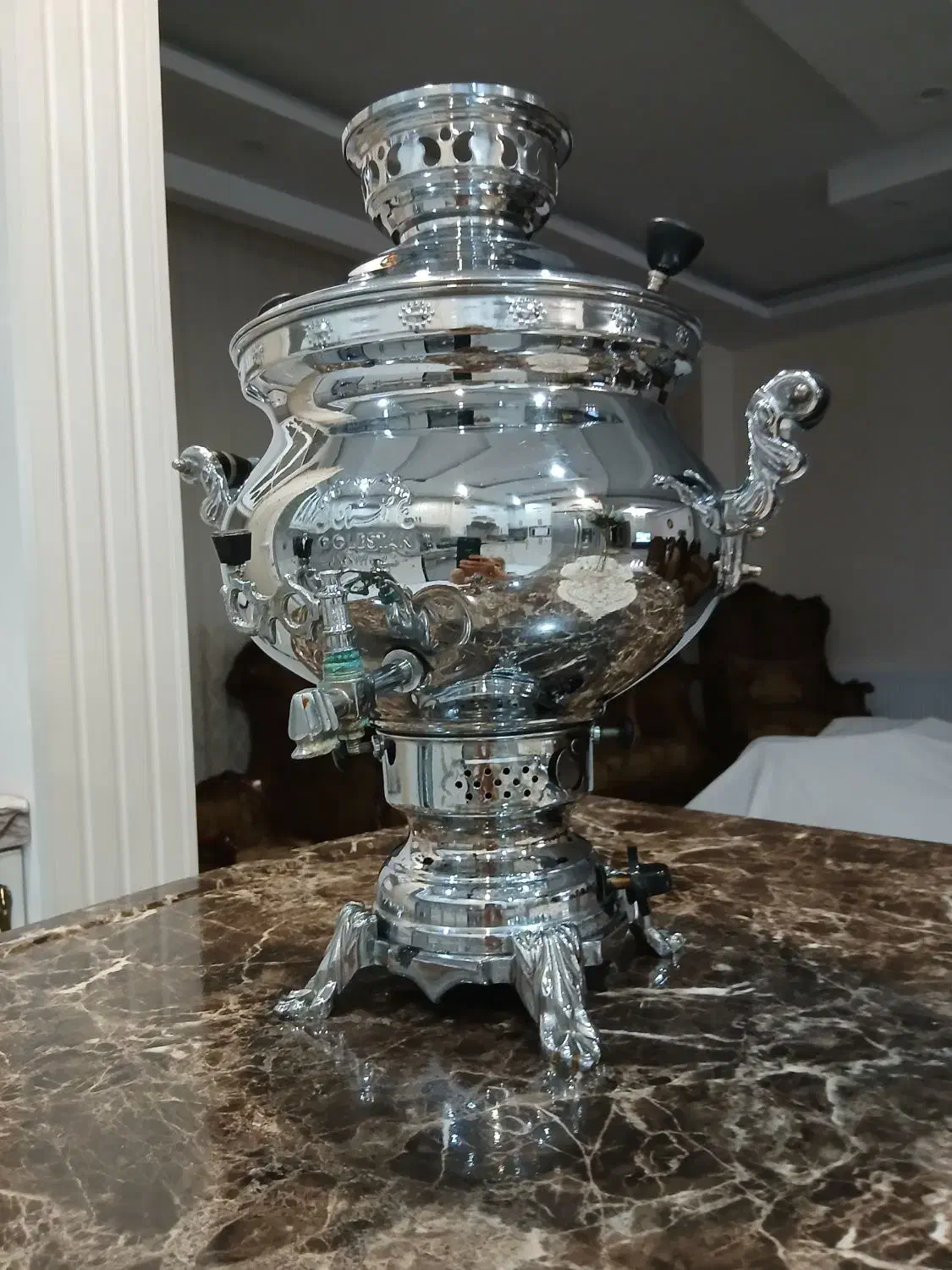 سماور گازی ۸لیتری برند گلستان|سماور، چایساز، قهوهساز|اندیشه, شهرک صدف|دیوار