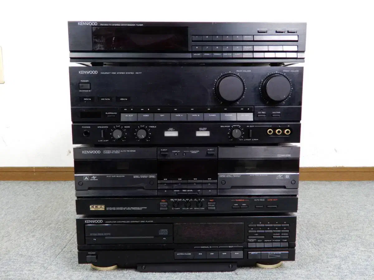 ضبط واستریو خانگی کنوود تماماً ژاپنی|سیستم صوتی خانگی|تهران, خزانه|دیوار