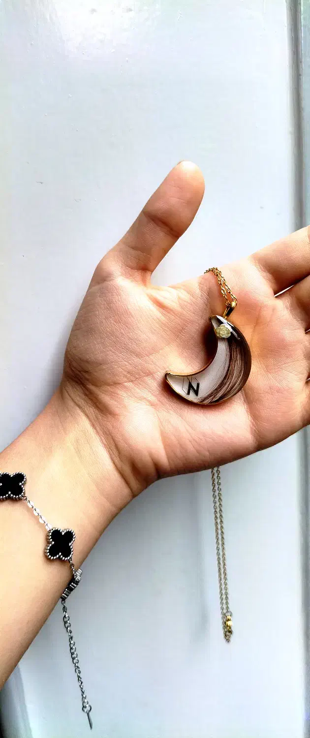 گردنبند رزینی موی یار|بدلیجات|نسیمشهر, |دیوار