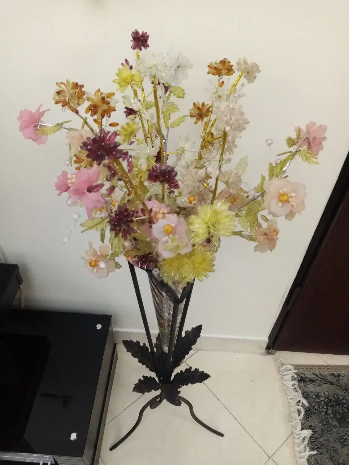 گل مصنوعی|گل مصنوعی|قدس, شهرقدس|دیوار