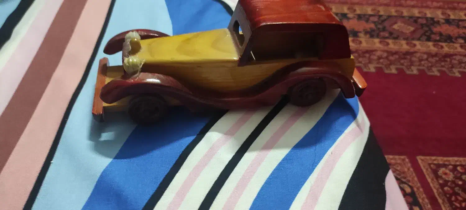 ماشین چوبی اصل|مجسمه، تندیس، ماکت|مشهد, هنرور|دیوار