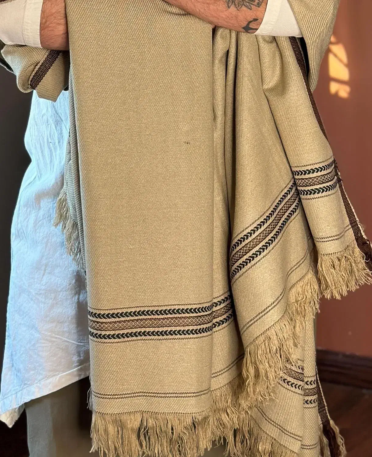 شال(پتو) افغانی|رختخواب، بالش، پتو|چابهار, |دیوار