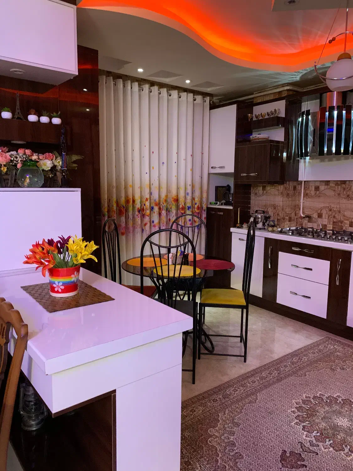 فرش|فرش|قزوین, |دیوار