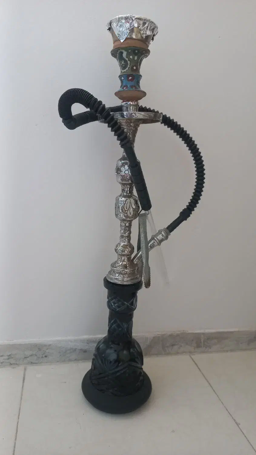 قلیون برنجی نو نو|صنایع دستی و سایر لوازم تزئینی|قم, هفت تیر|دیوار