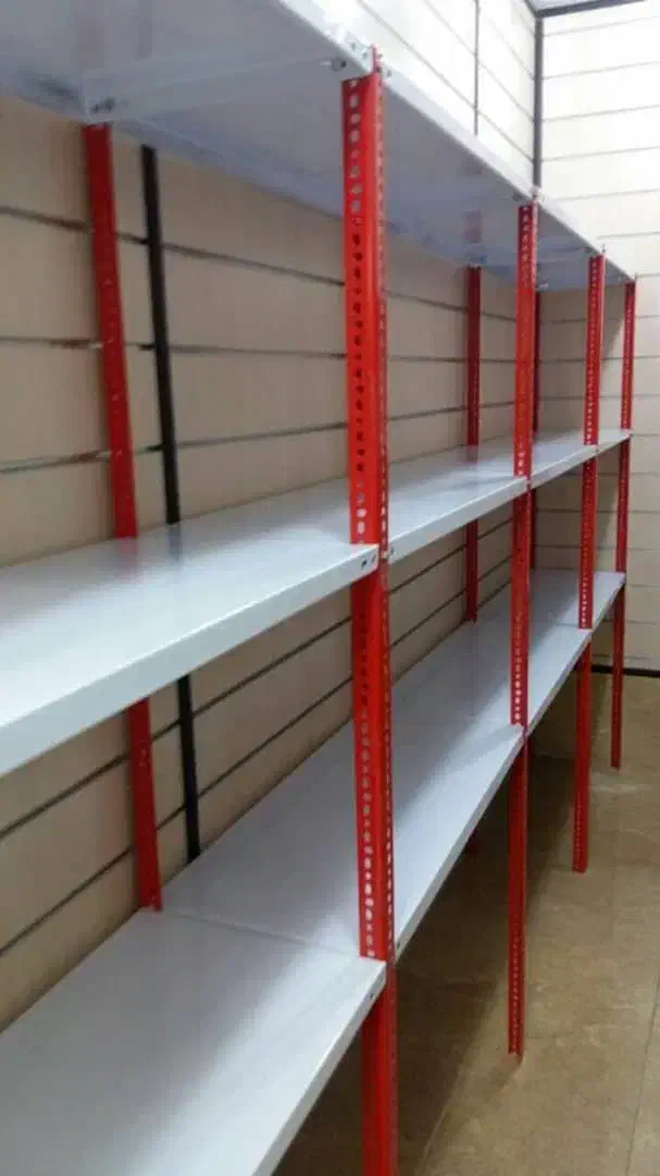 قفسه آهنی اداری فروشگاهی سفید نارنجی|فروشگاه و مغازه|تهران, دولاب|دیوار