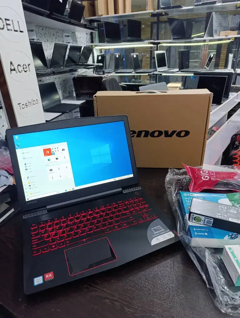 لپتاپ لنووگیمینگcori7 گرافیک4gigRX560|رایانه همراه|شهرکرد, |دیوار