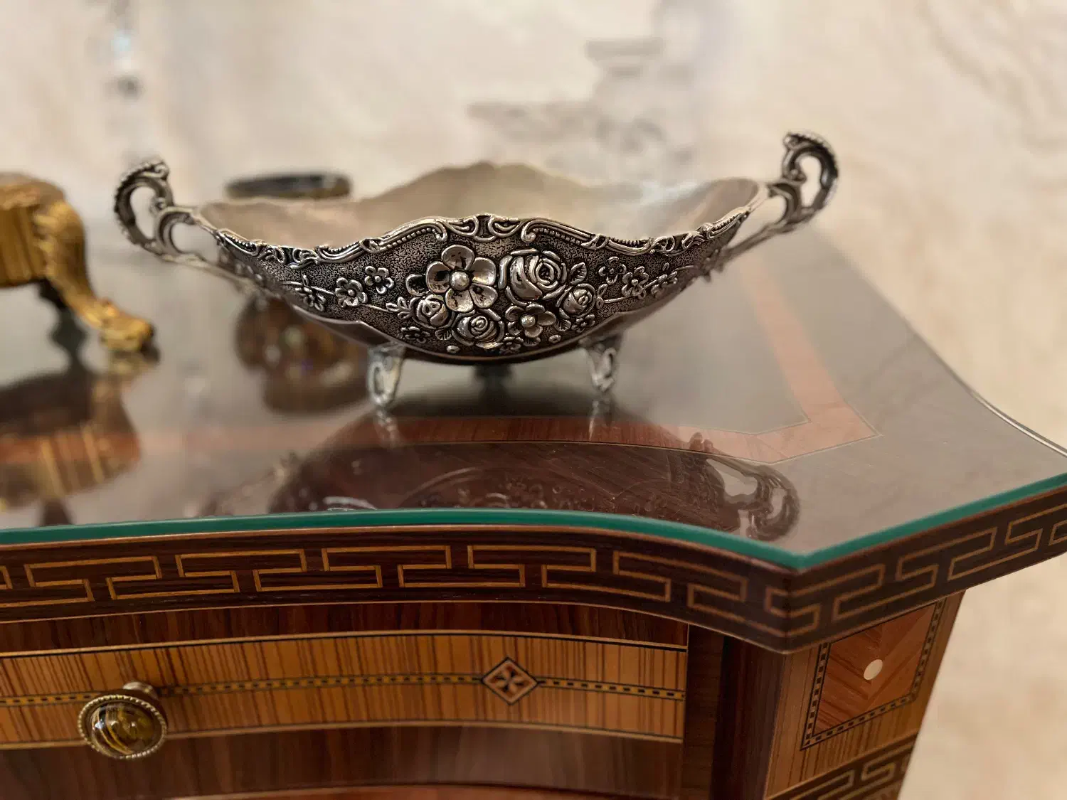 کریستال شیرینی خوری سینی میوه خوری والتر آلمان|ظروف سرو و پذیرایی|تهران, اقدسیه|دیوار
