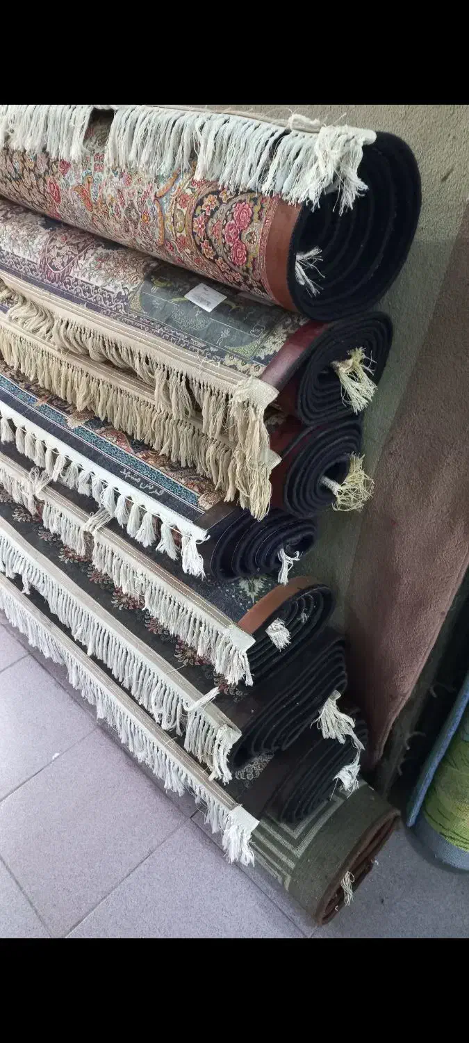 ۱۲متری جفت قالی سورمه ای|فرش|بندرعباس, |دیوار