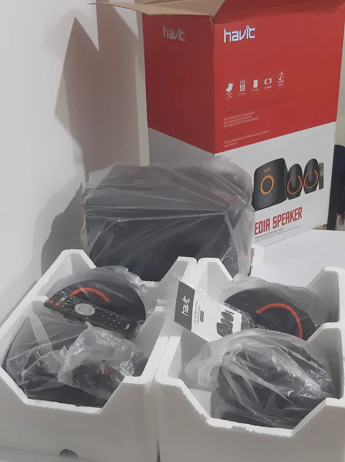 اسپیکر 5 تکه هویت مدل Havit-SF5410BT|سیستم صوتی خانگی|رشت, شهرک پردیسان|دیوار