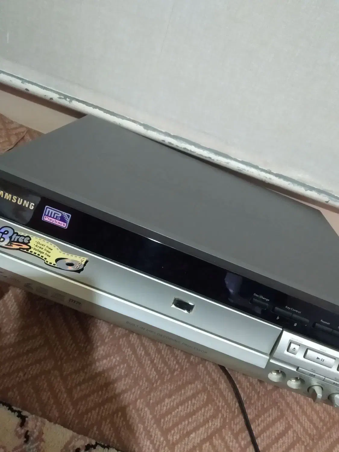 دستگاه پخش CD،mp3اصل ژاپن ،سالم|پخش‌کننده DVD و ویدیو|شاهین‌شهر, شهرک گلدیس|دیوار