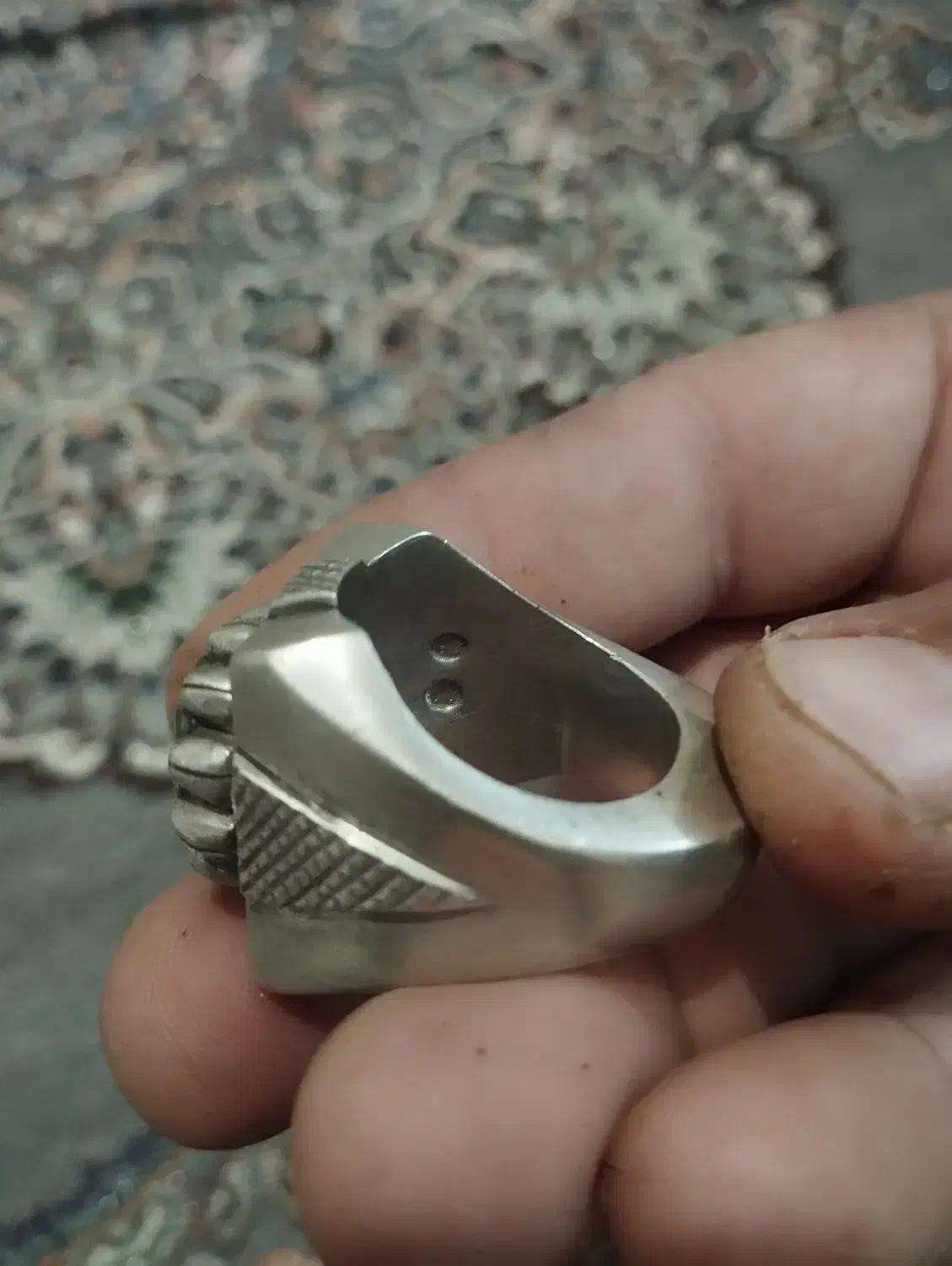 انگشتر موزانایت  کشاورز  یک و انگشتر ری احمد یک|جواهرات|کرج, آق تپه|دیوار