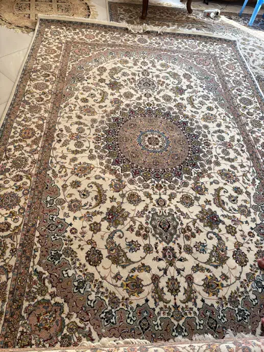 فرش ۹متری طرح دست بافت در حد نو|فرش|کیش, |دیوار