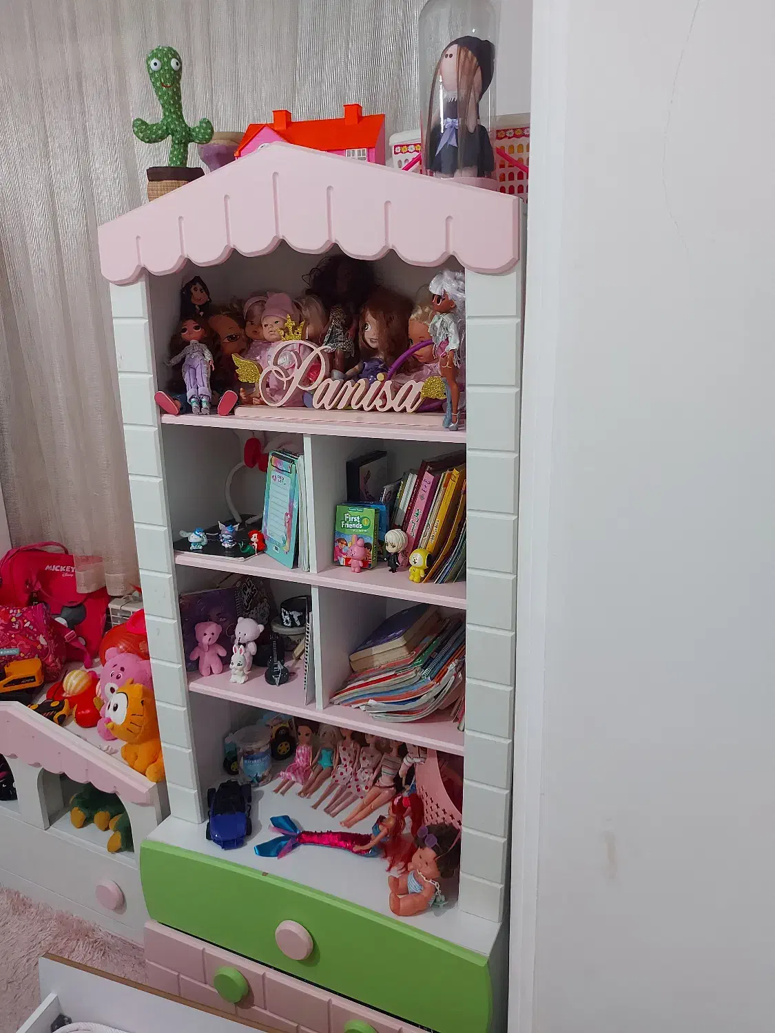 سرویس خواب دخترانه|تخت و سرویس خواب|لاهیجان, حزین|دیوار