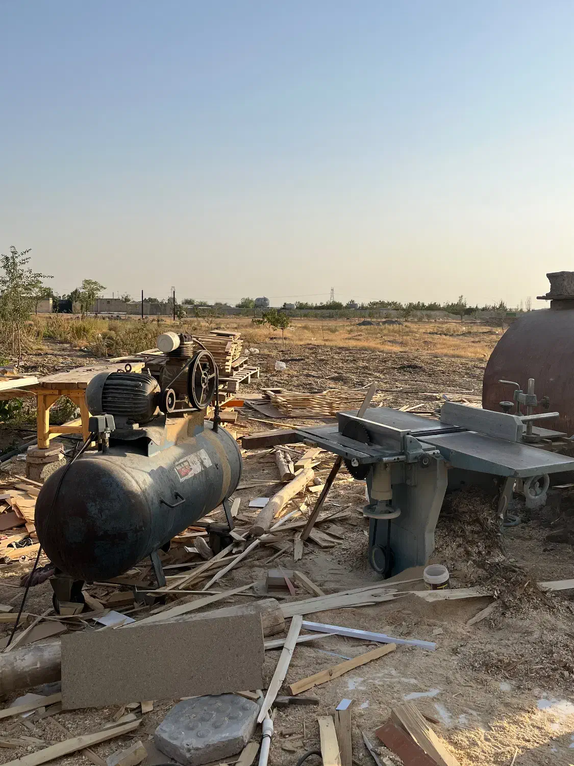 دستگاه برش۳کاره وپمپ باد|ماشینآلات صنعتی|قزوین, |دیوار