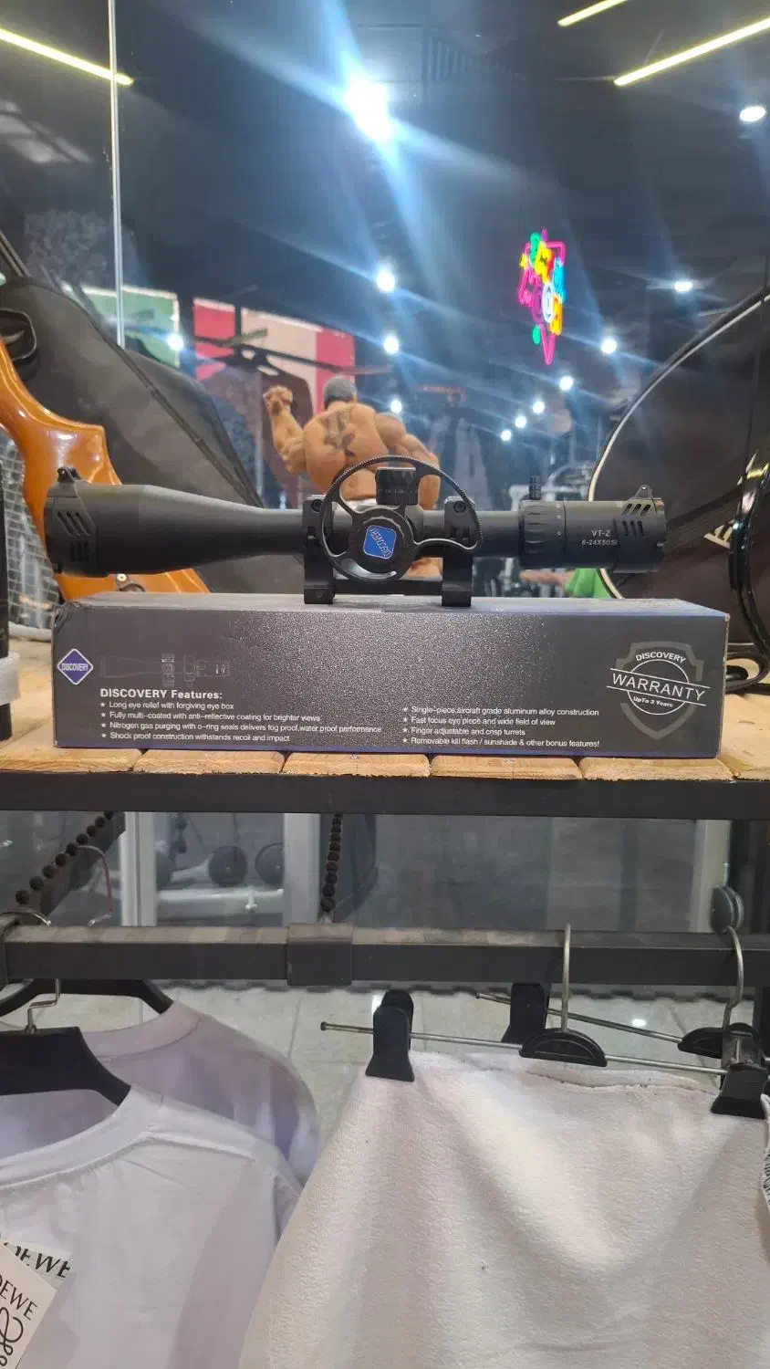 دوربین تفنگ شکاری دیسکاوری اورجینال|کوهنوردی و کمپینگ|اندیشه, اندیشه فاز ۴|دیوار