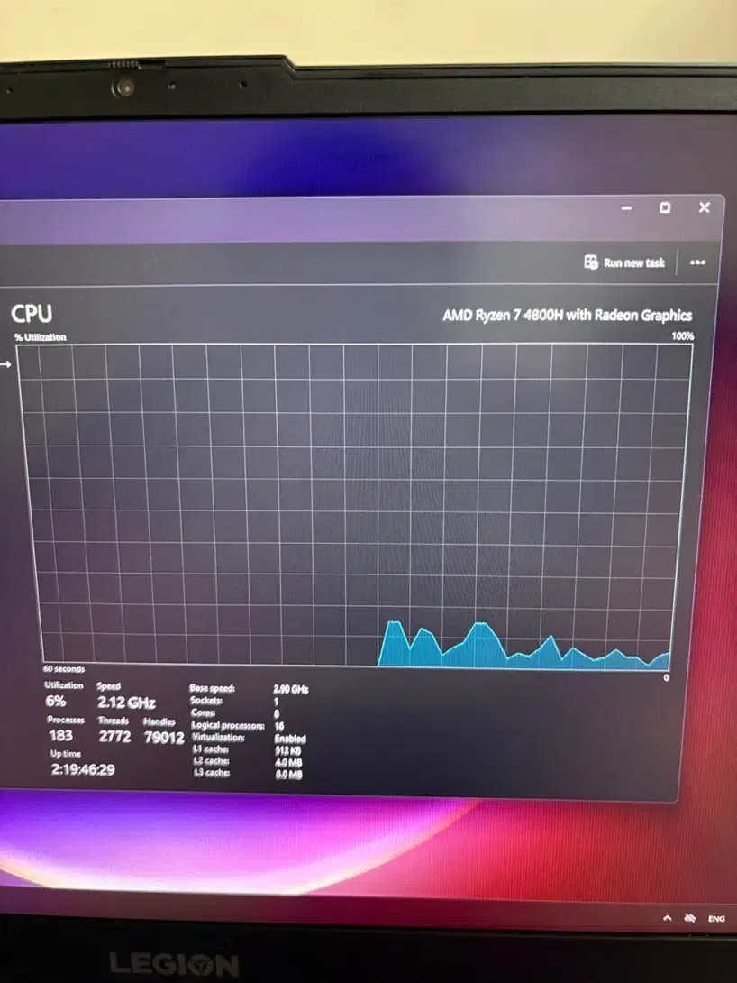 لپتاپ گیمینگ لنوو LEGION 5 15ARH05H|رایانه همراه|تهران, امیرآباد|دیوار