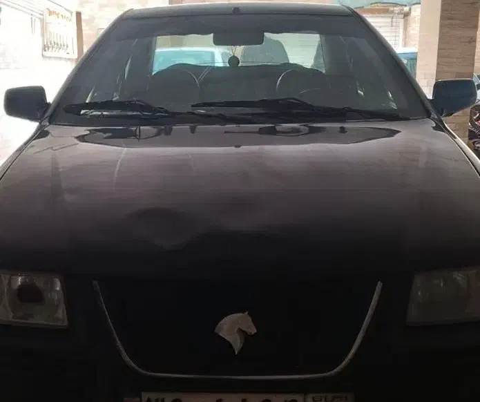 ماشین سمند مشکی|خودرو سواری و وانت|زاهدان, |دیوار