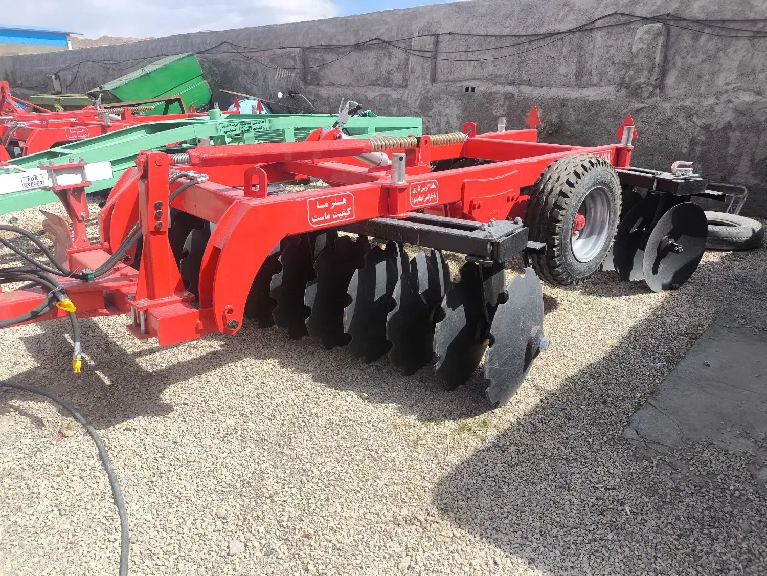 دیسک آفست 28پره 24اینچ|ماشین‌آلات صنعتی|اقلید, |دیوار