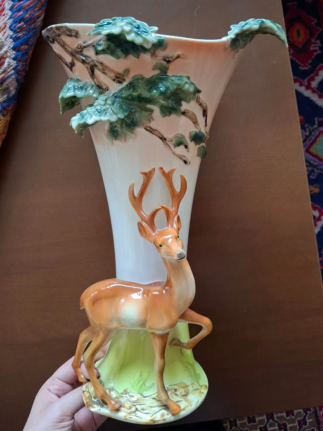 گلدان ونیز venice با طرح آهو، گل برجسته|صنایع دستی و سایر لوازم تزئینی|تهران, اکباتان|دیوار