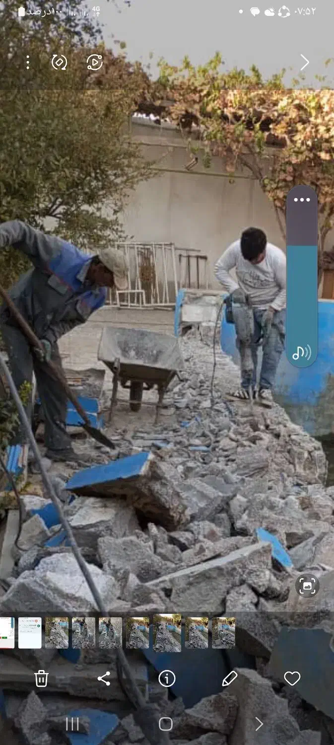 تخریب کلی وجزیی اداری مسکونی تجاری همه جای اصفهان|خدمات پیشه و مهارت|اصفهان, عسگریه|دیوار