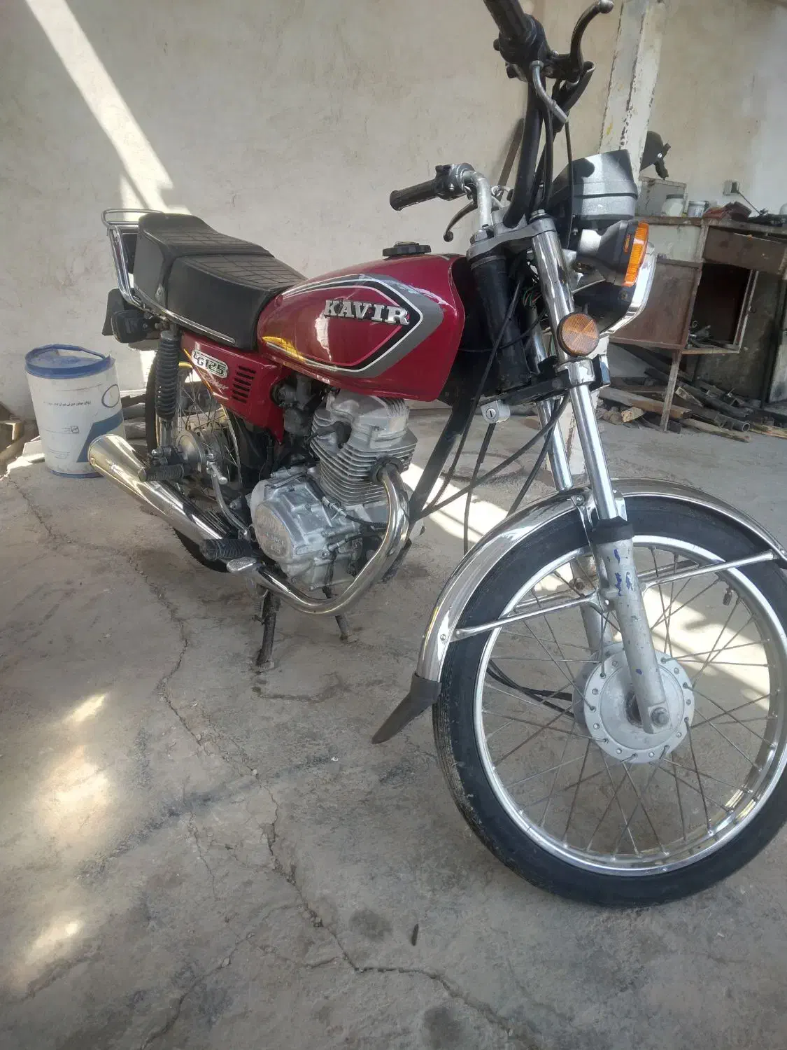 موتور۱۲۵مزایده ای|موتورسیکلت|مرودشت, ژیان|دیوار