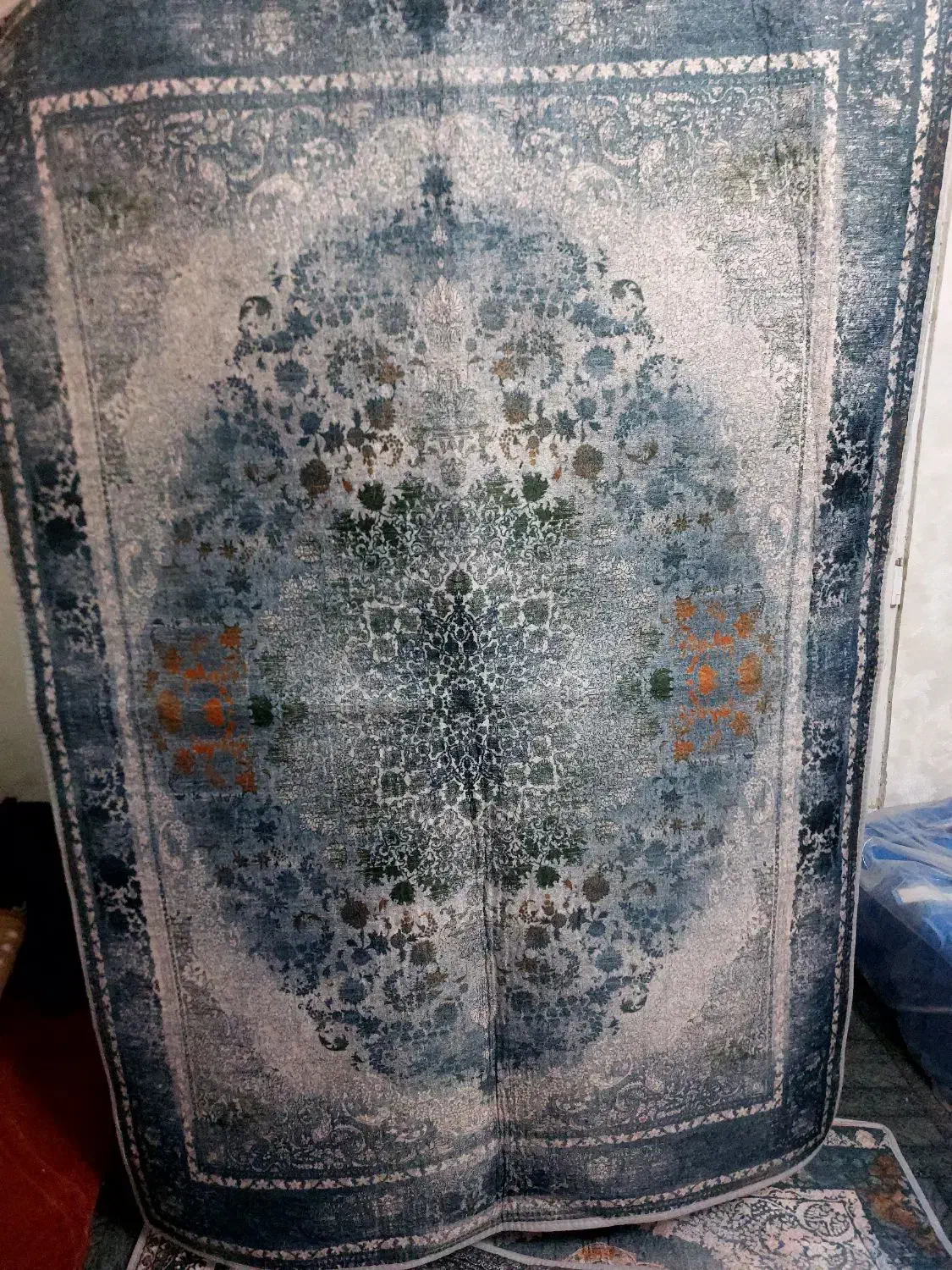 قالیچه نمدی|گلیم، جاجیم، گبه|فولادشهر, مسکن مهر فولادشهر|دیوار