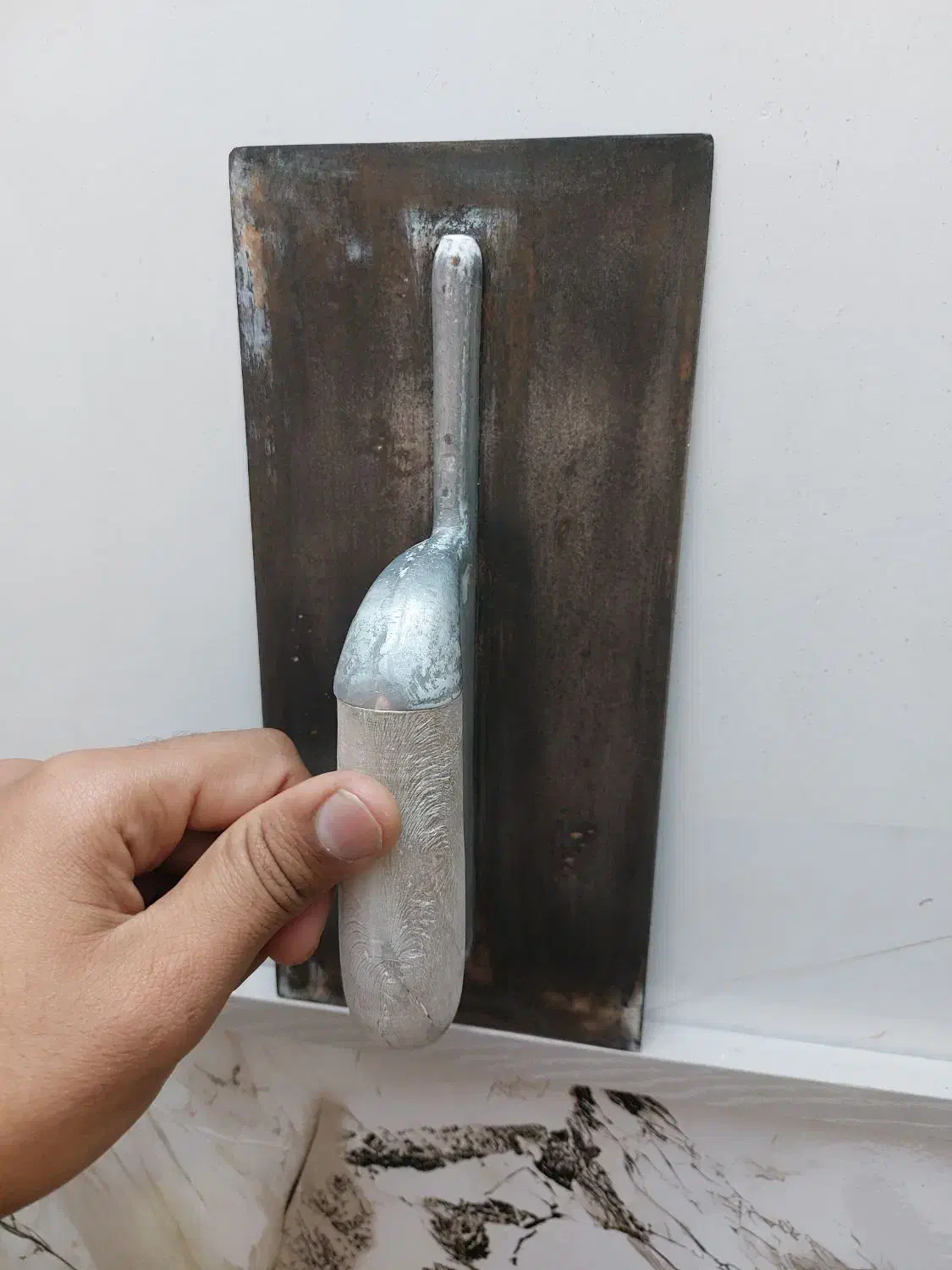 ماله سفید کاری ازکار در آمده|ابزارآلات|لار, |دیوار