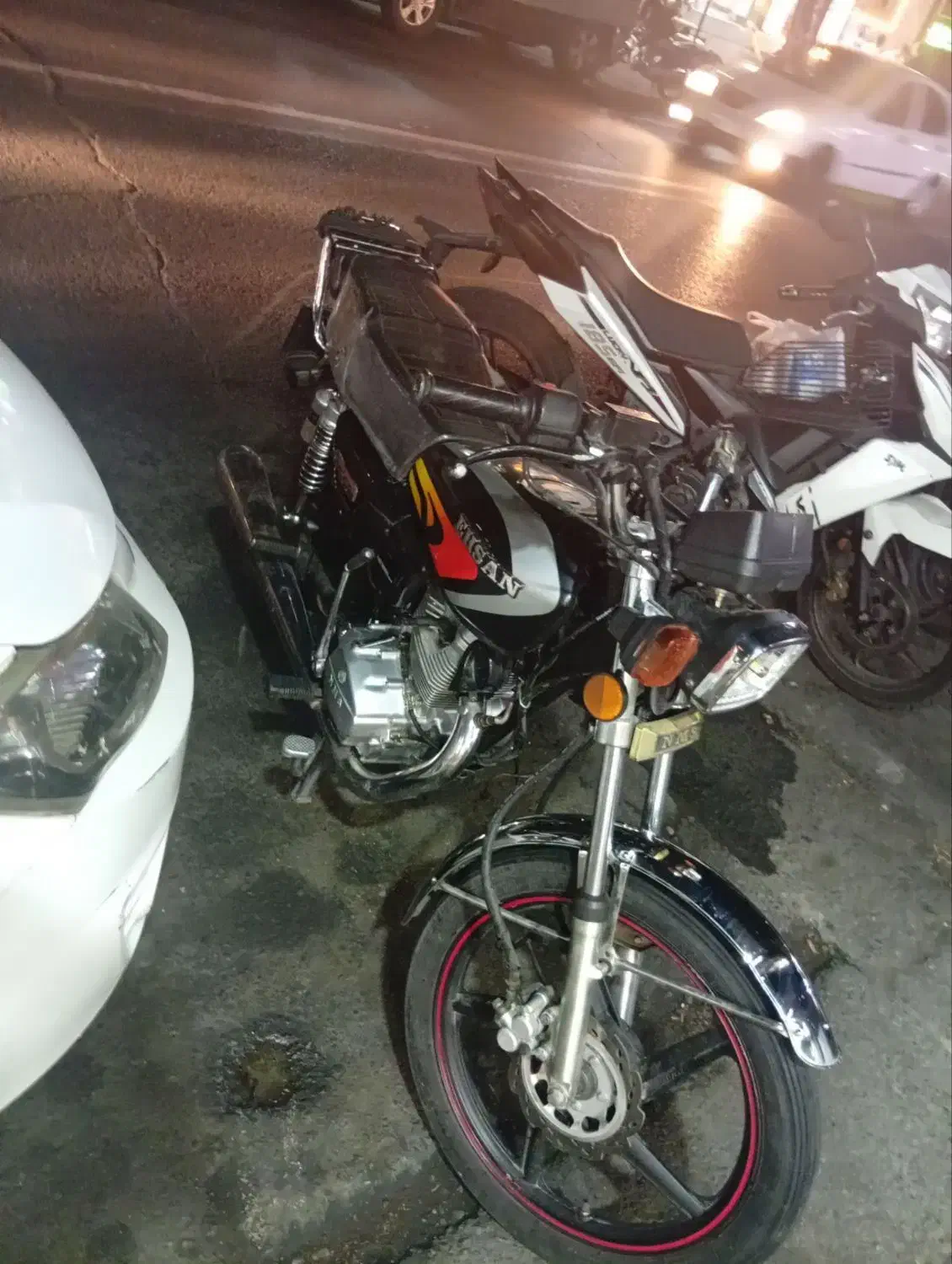 هندا۲۰۰. احسان|موتورسیکلت|تهران, شهرک شریعتی|دیوار