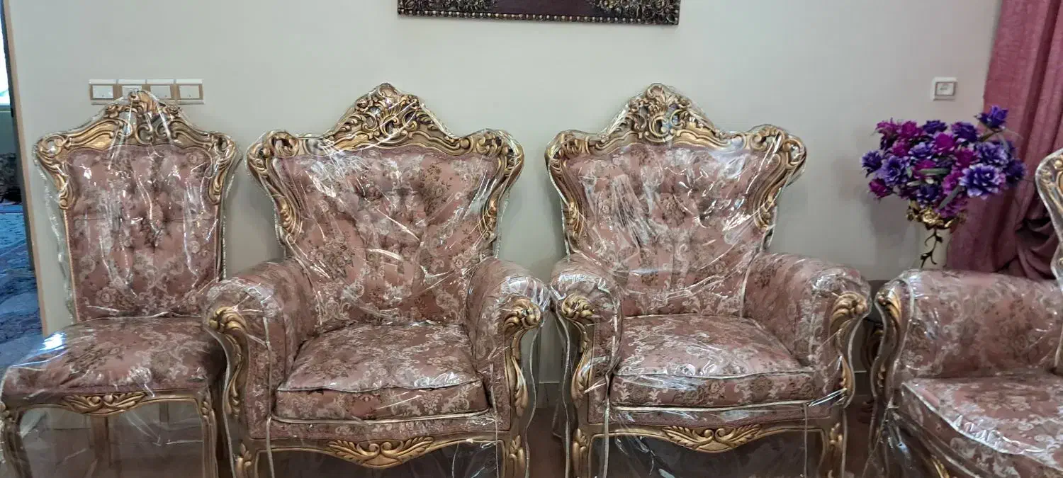 مبل ۹ نفره استیل|مبلمان خانگی و میز عسلی|ملایر, |دیوار