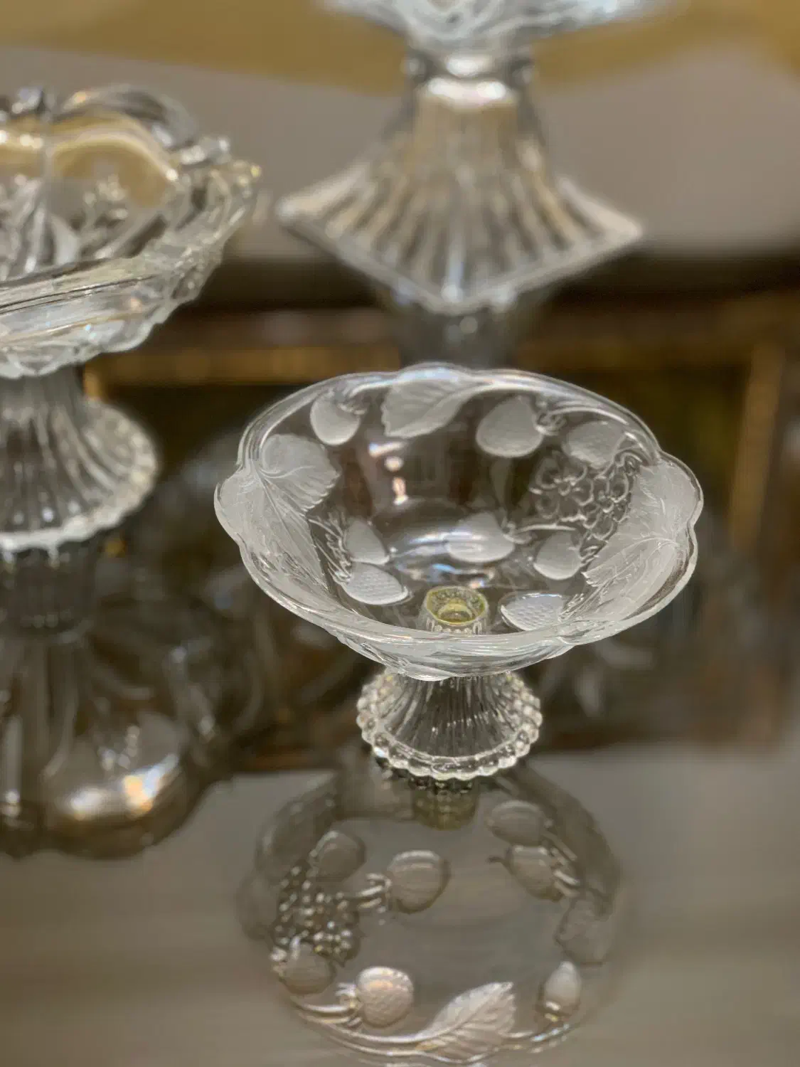 ظروف کریستال نو بدون استفاده همراه با جعبه|ظروف سرو و پذیرایی|ارومیه, |دیوار