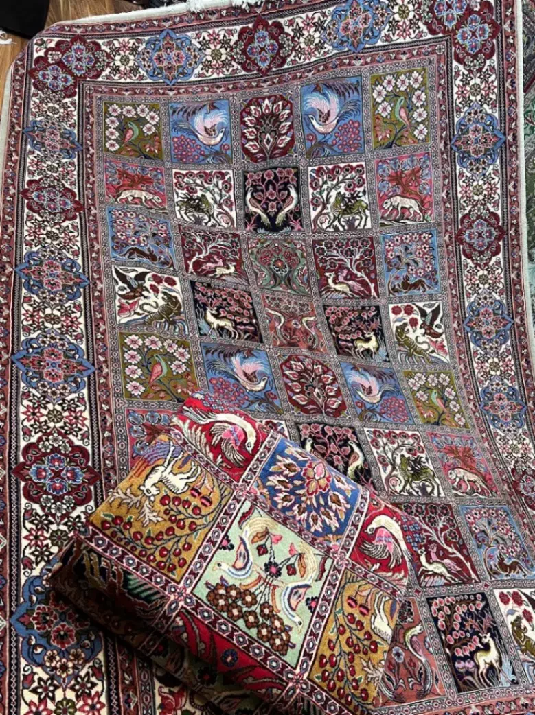 یک جفت قالی ۶ متری ساروق ریز بافت استاد بافت|فرش|تهران, بازار|دیوار