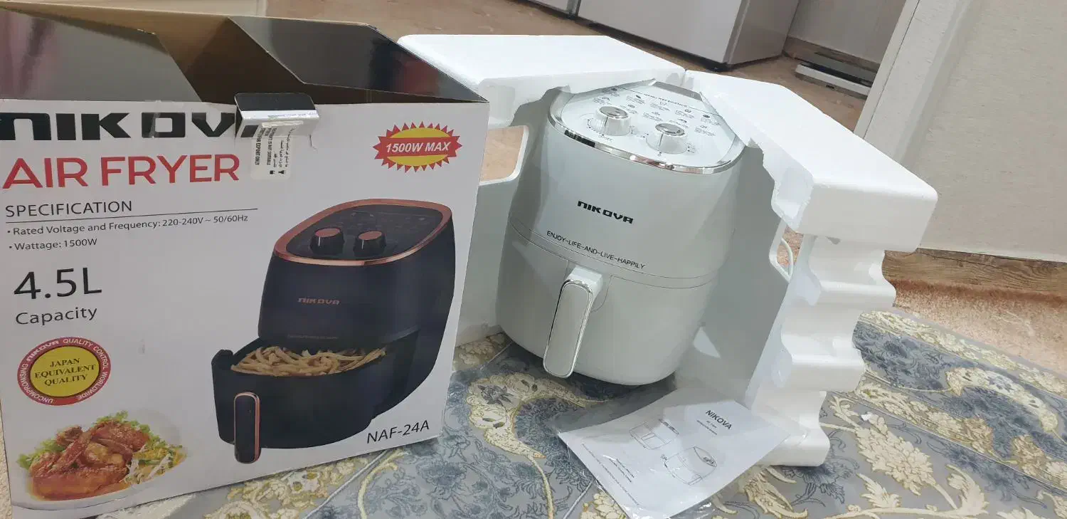 سرخکن بدون روغن ۴/۵ لیتری|اجاق گاز و لوازم برقی پختوپز|بندر ماهشهر, |دیوار