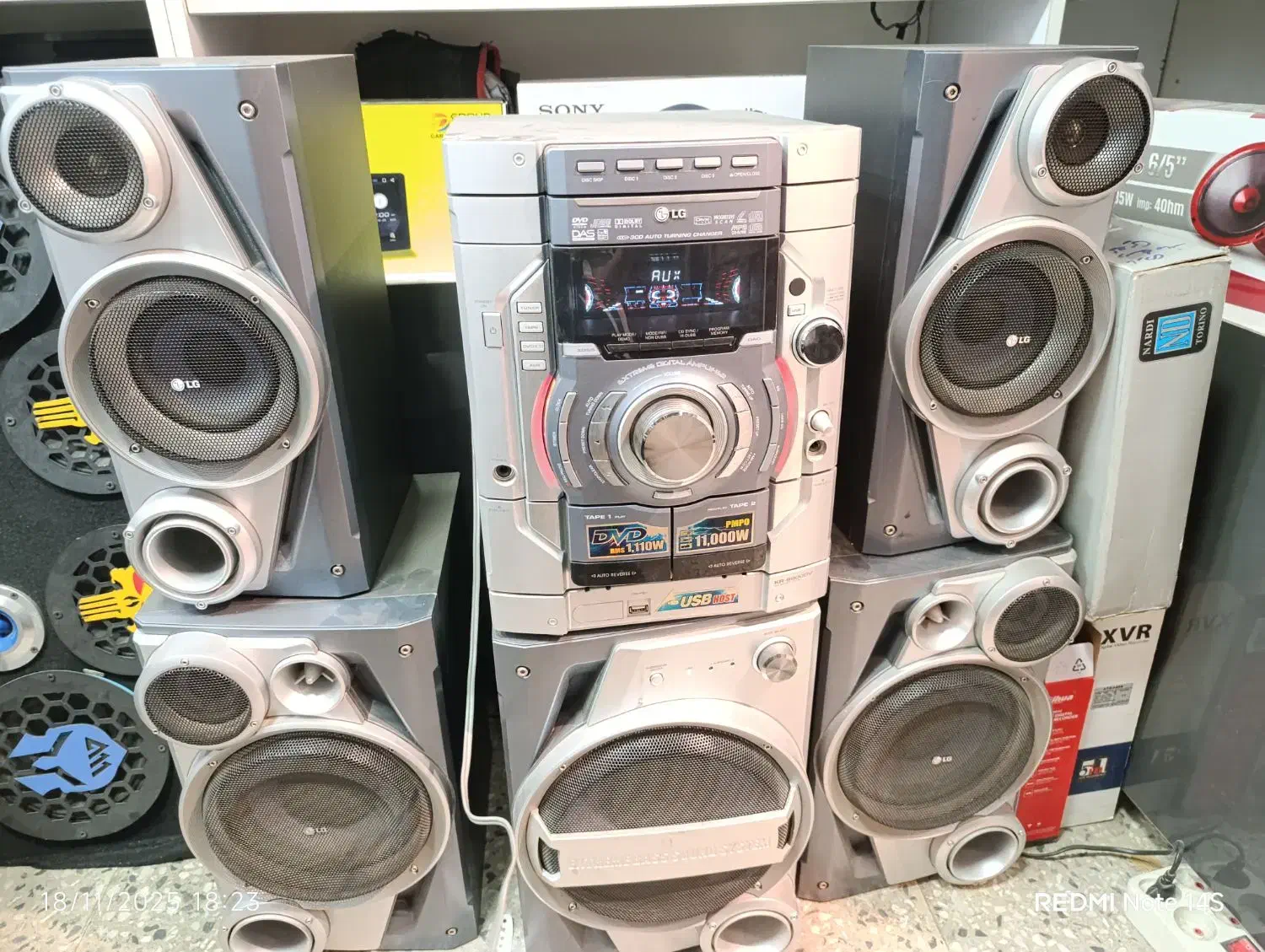 ظبت|سیستم صوتی خانگی|شوش, |دیوار