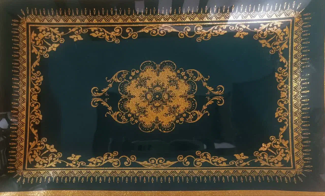 سینی پذیرایی ۲ عدد در ۲ سایز کوچک و بزرگ|ظروف سرو و پذیرایی|مشهد, گلبرگ|دیوار