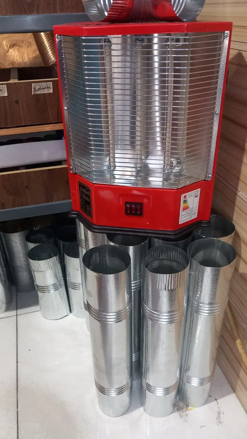 بخاری برقی کرسی هیتر|بخاری، هیتر، شومینه|شیراز, کوزه گری|دیوار