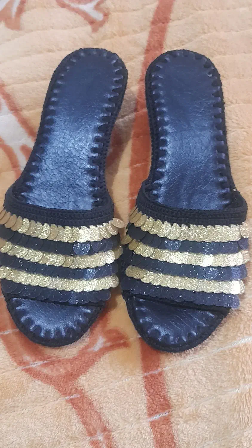 دمپایی مکرومه|کیف، کفش، کمربند|نهاوند, |دیوار