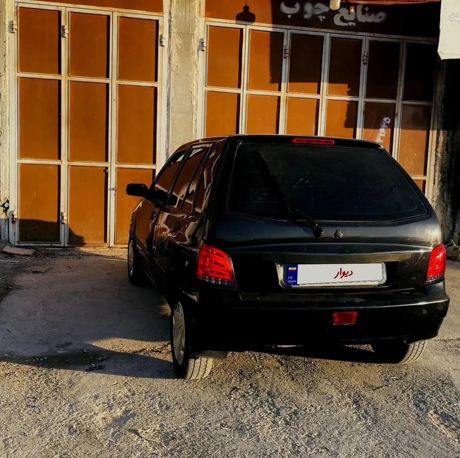 پراید 111 مشکی تمیز|خودرو سواری و وانت|نورآباد ممسنی, |دیوار