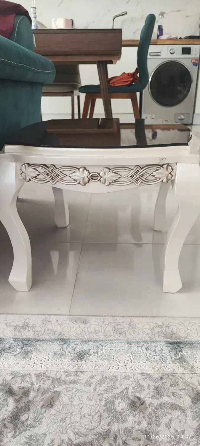 میز وسط و دو عدد عسلی|مبلمان خانگی و میز عسلی|بجنورد, |دیوار