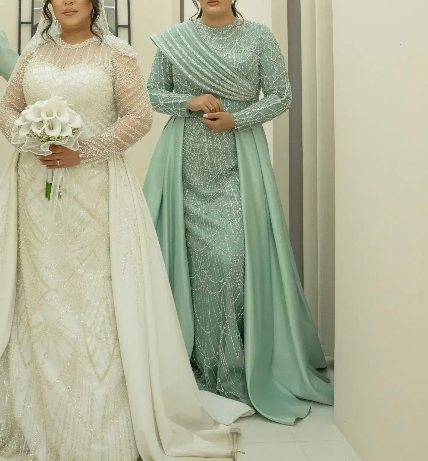 لباس مجلسی سبز پاستیلی|لباس|تهران, سلسبیل شمالی|دیوار