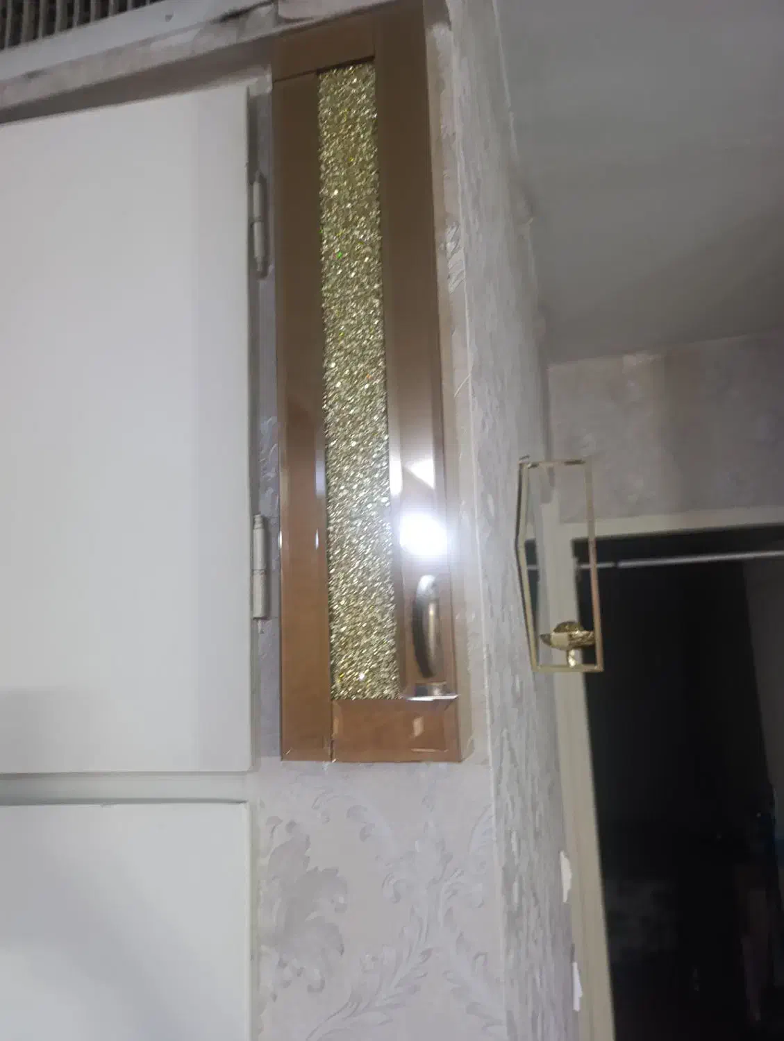 دوعدد دیوار کوب آینه ای|صنایع دستی و سایر لوازم تزئینی|تهران, افسریه جنوبی|دیوار