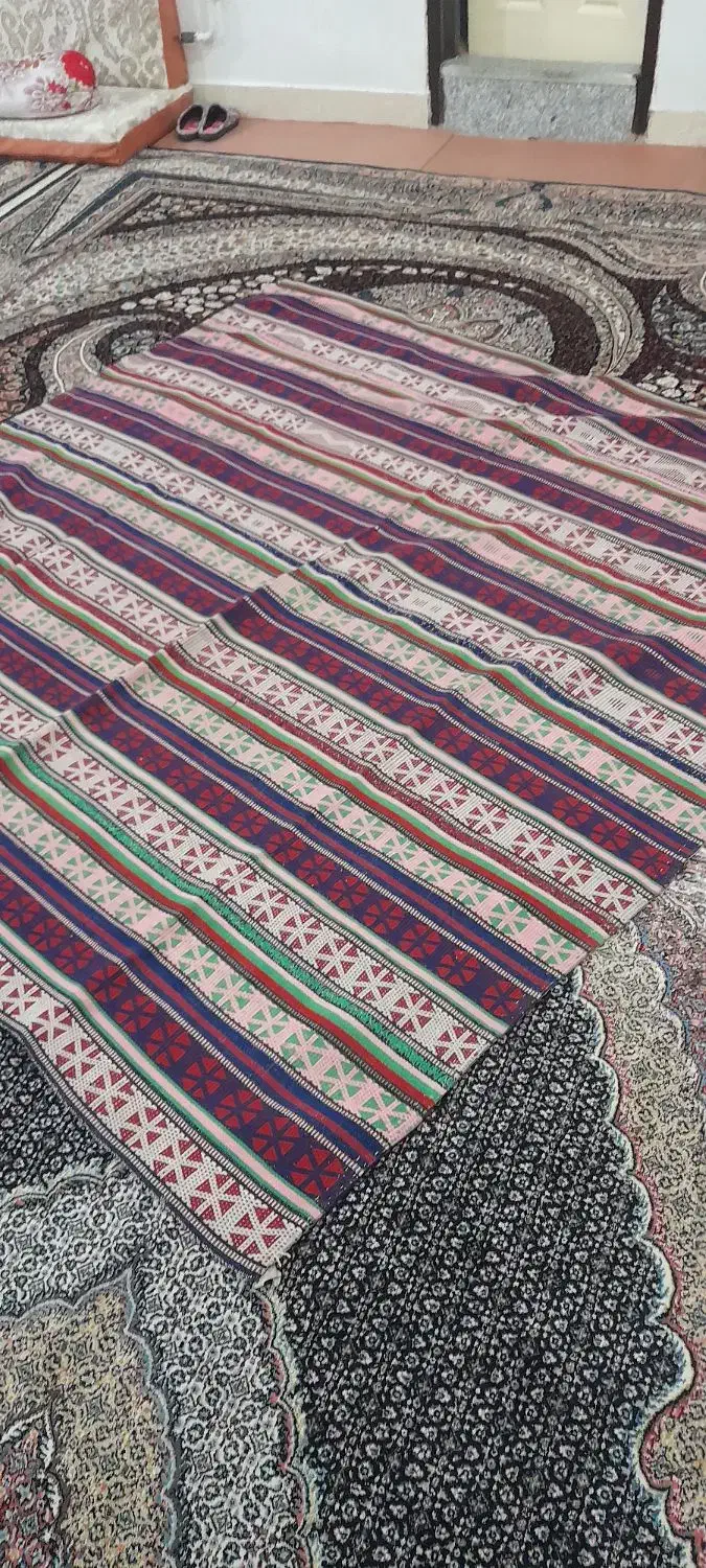 جاجیم دستبافت|گلیم، جاجیم، گبه|تبریز, |دیوار